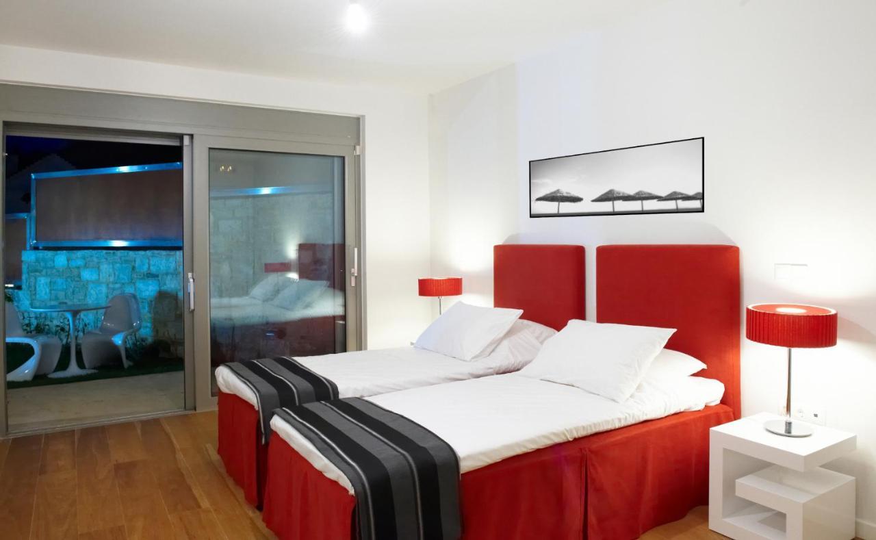 Sk Place Luxury Seafront Villas Chania Almirida Exteriör bild