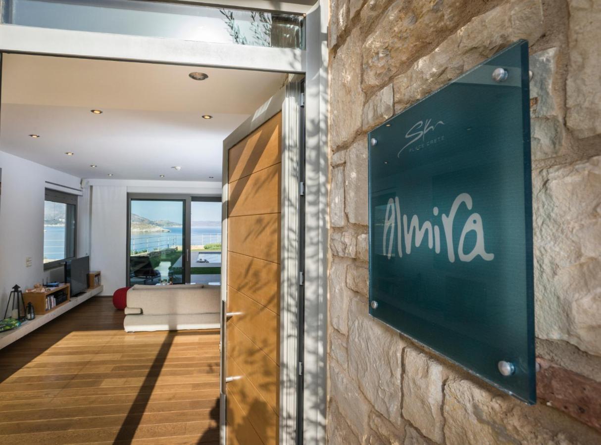 Sk Place Luxury Seafront Villas Chania Almirida Exteriör bild