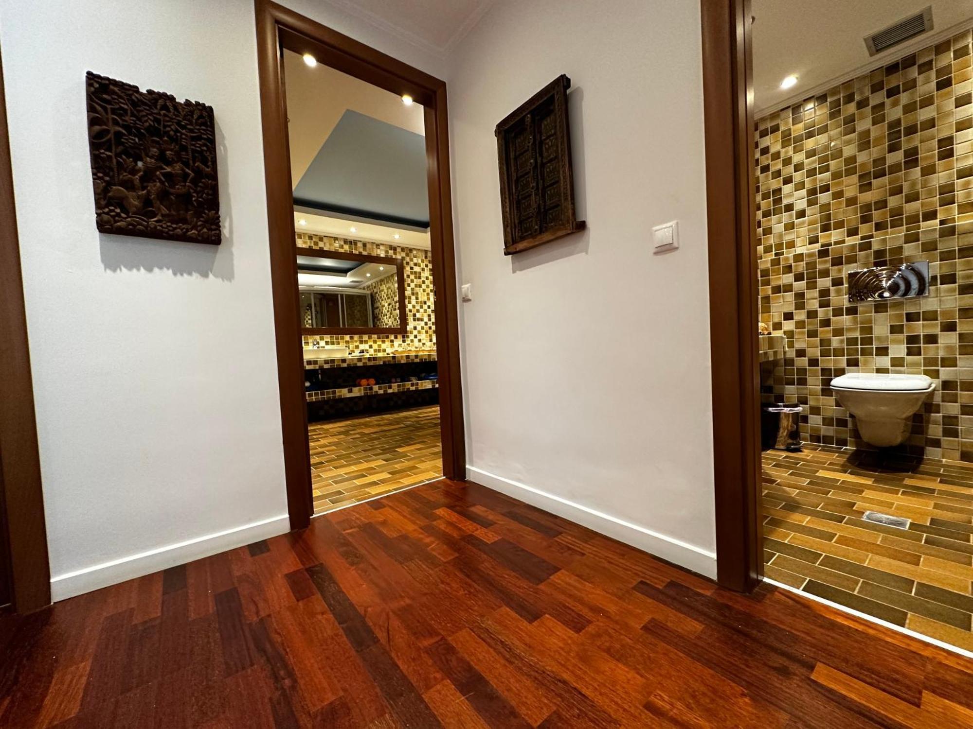 Sk Place Luxury Seafront Villas Chania Almirida Exteriör bild