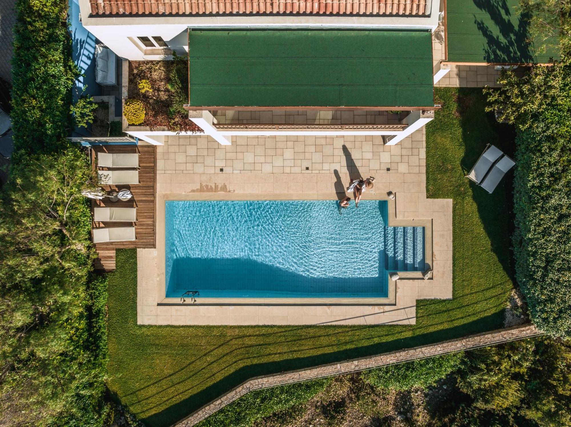 Sk Place Luxury Seafront Villas Chania Almirida Exteriör bild