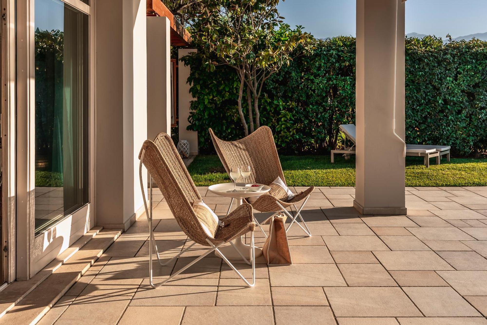 Sk Place Luxury Seafront Villas Chania Almirida Exteriör bild