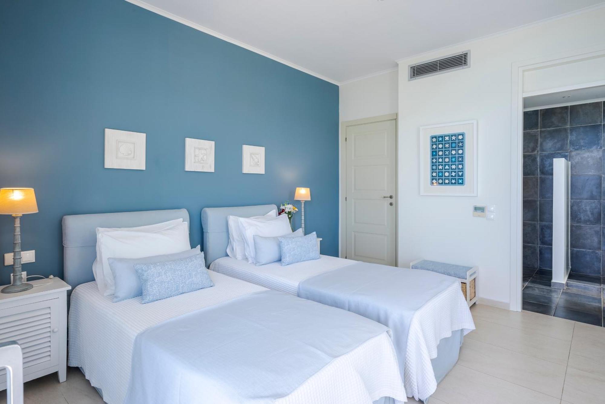 Sk Place Luxury Seafront Villas Chania Almirida Exteriör bild