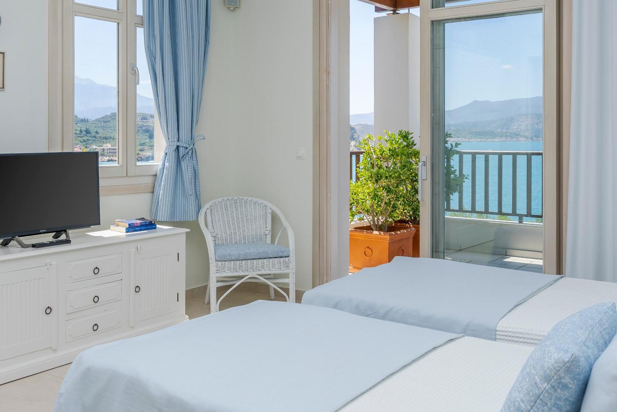 Sk Place Luxury Seafront Villas Chania Almirida Exteriör bild